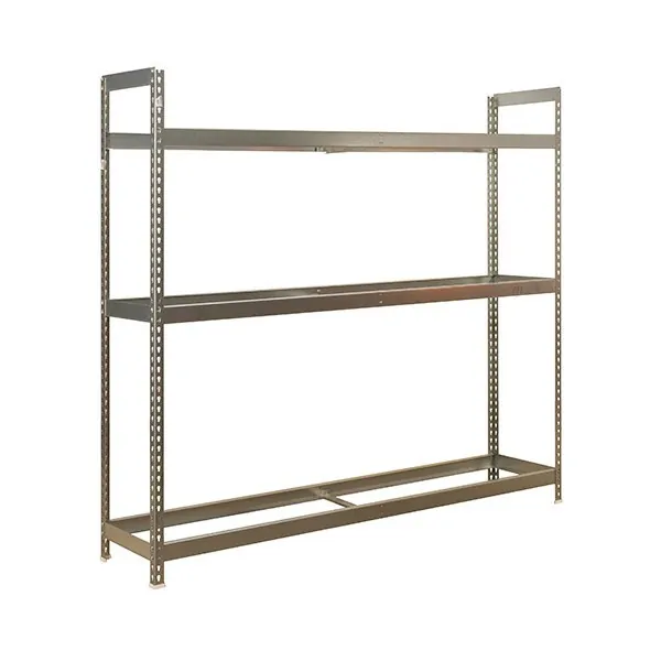 Etagère métallique 3 niveaux coloris au choix 900kg - H 2000 x L 1200 x P 450 mm - Kit AUTOFORTE 1504-3 SIMONRACK