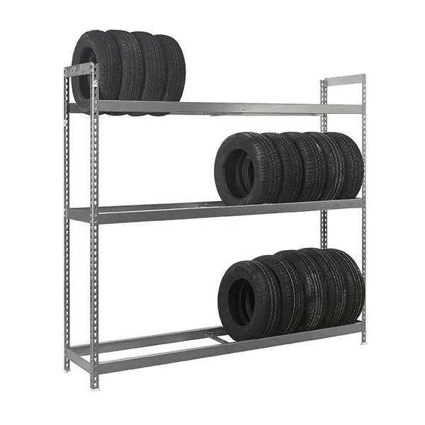Etagère métallique 3 niveaux coloris au choix 900kg - H 2000 x L 1200 x P 450 mm - Kit AUTOFORTE 1504-3 SIMONRACK