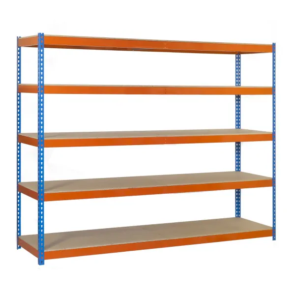 Etagère métallique 5 niveaux - 2000x1500x600 - 400kg - ECOFORTE CHIPBOARD EF-1506-5 / SIMONRACK