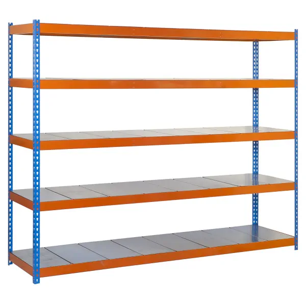 Etagère métallique 5 niveaux - 2000x1500x450 - 400kg - ECOFORTE METAL EF-1504-5 / SIMONRACK