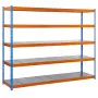 Etagère métallique 5 niveaux - 2000x1500x600 - 400kg - ECOFORTE METAL EF-1506-5 / SIMONRACK