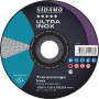 Lot de 25 disques ULTRA INOX Ø125mm Ep1.6mm Moyeu plat - SIDAMO