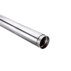 Tuyau droit simple paroi inox 304 pour gaz ou fuel intérieur Ø125 à 300mm - SOVELOR