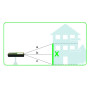 Télémètre metrica flash green portée 60 ou 100m - METRICA