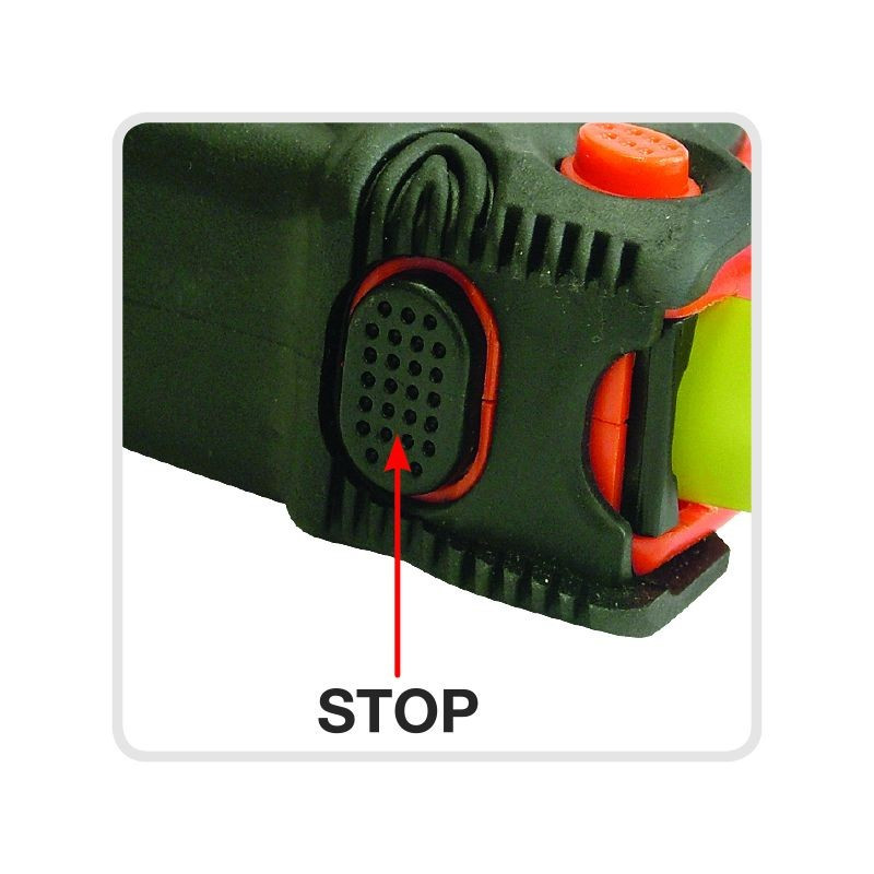Mètre Ruban 2m Avec Stop - ABS - Classe II - Idéal Bricolage Et Pro