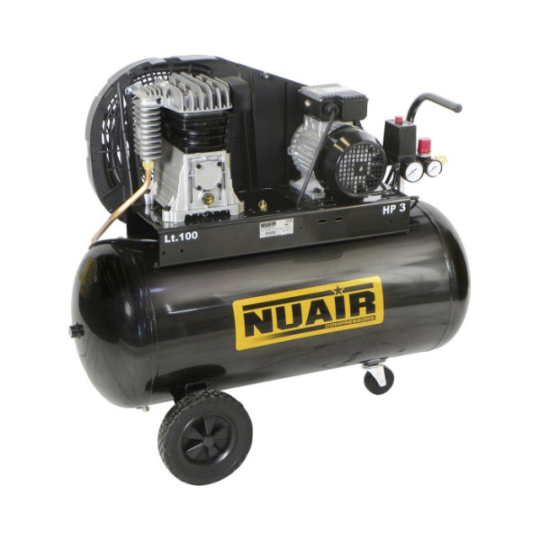 Compresseur à piston 2 CV, 50L NUAIR