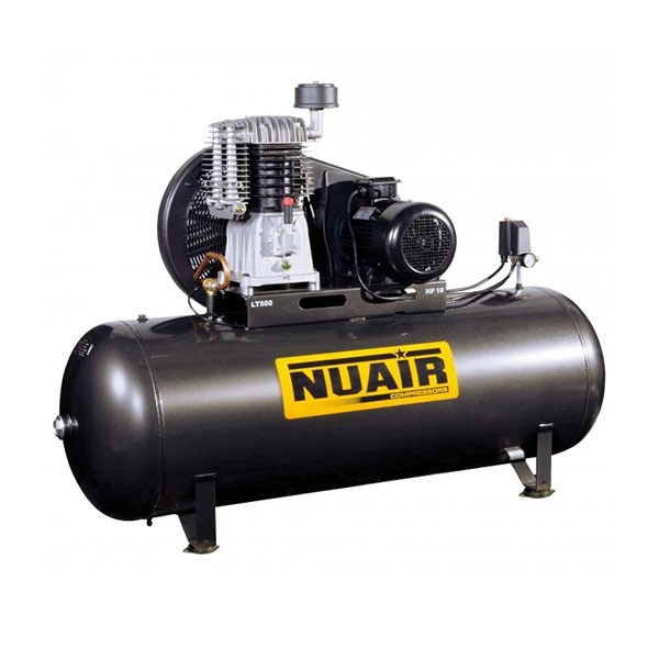 Compresseur d'air à vis 7.5 CV, 500 L, 400 V tri NUAIR