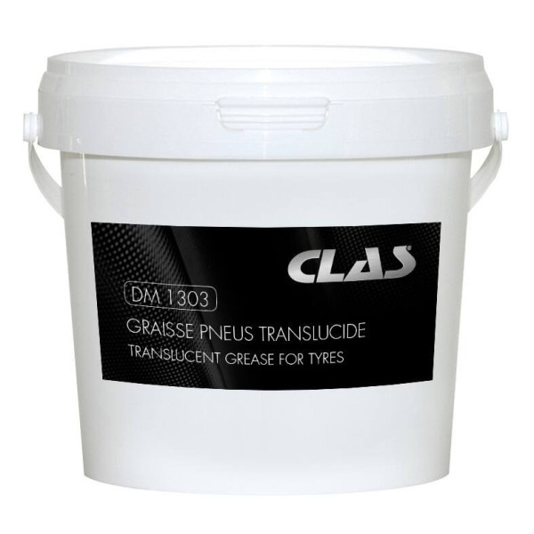 Crème de montage pneus translucide pot de 5kg - DM 1303 - CLAS