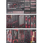 Servante d'atelier avec 7 tiroirs + composition 273 outils COMPETO EVA KRAFTWERK 102.410.524