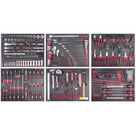Composition d'outils 308 Pièces 6 Modules COMPLETO EVA KRAFTWERK 105.515.000