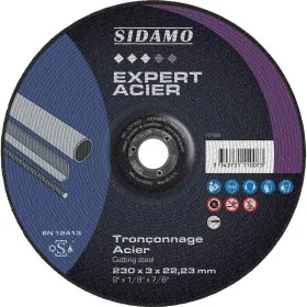 LOT DE 25 DISQUES EXPERT ACIER 230MM - SIDAMO