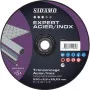 LOT DE 25 DISQUES EXPERT ACIER INOX 230 MM MOYEU DÉPORTÉ- SIDAMO