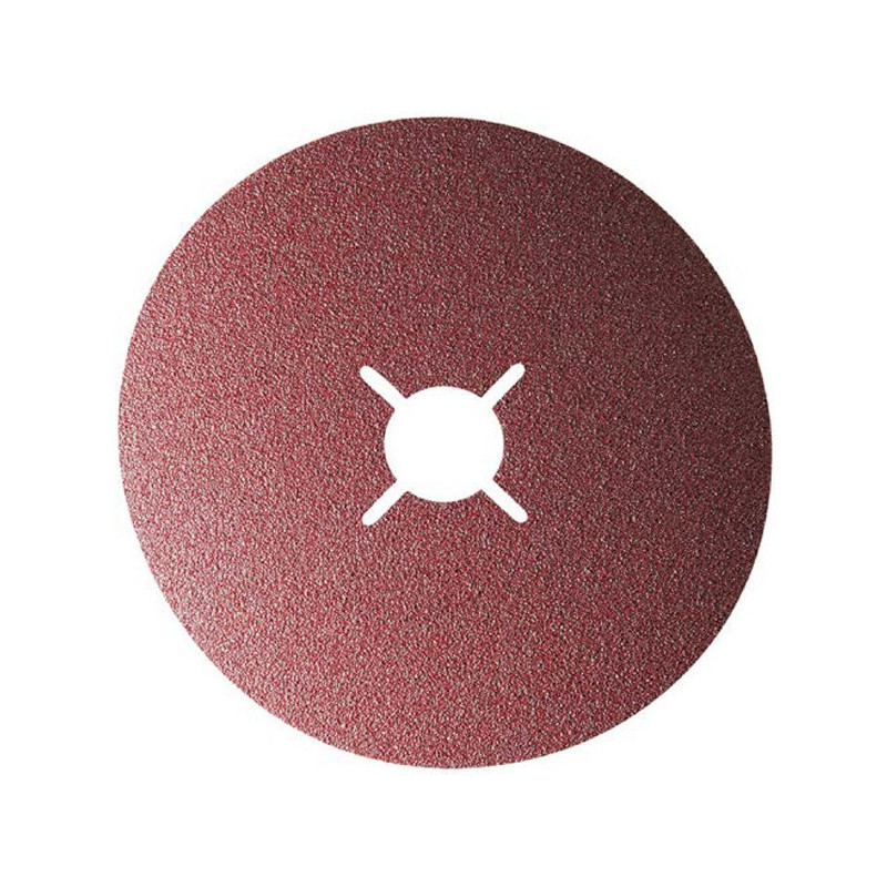Lot 25 Disques Abrasifs ROLOC 50mm Grain 40 - Pour Acier Métal Bois - Fixation Spirale