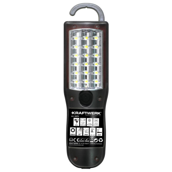 Lampe à LED compacte et multi-usage sans fil, rechargeable KRAFTWERK 32075