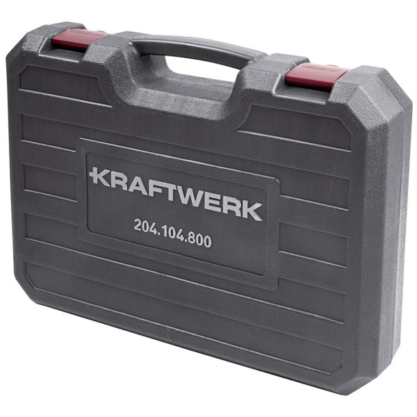 Coffret universel de douilles et accessoires 1/2", 1/4", 3/8", 200 pièces KRAFTWERK 204.104.800