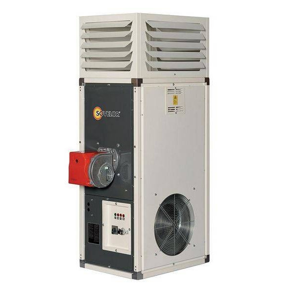 Chauffage air pulsé fixe avec brûleur fuel - SP 75 - 34.8KW - SOVELOR