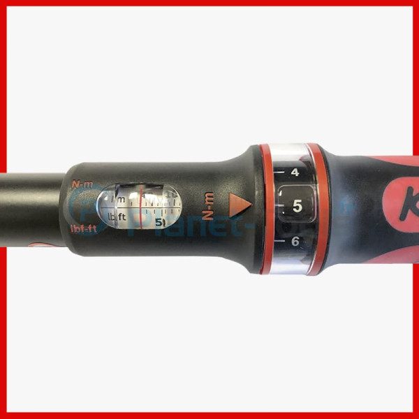 KS TOOLS Mini-clé dynamométrique 1/4 avec revêtement isolant et cliquet  réversible, 5-25 Nm - 117.1402 pas cher chez