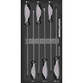 Module de tournevis extra longs BASIC LINE, 6 pièces, 40x20 - KRAFTWERK 105.301.016