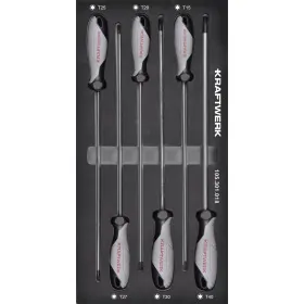 Module de tournevis extra longs, 40x20, 6 pièces, BASIC LINE - KRAFTWERK 105.301.018