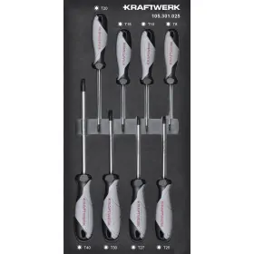 Module de tournevis TX BASIC LINE, 8 pièces, 40x20 - KRAFTWERK 105.301.025