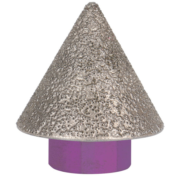 Fraise conique diamantée à sec Ø 2 à 38 mm - SIDAMO 11130189