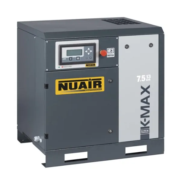 Compresseur d'air à vis à entraînement direct K-MAX 10CV, 13 bar - NUAIR 251113IE3NU