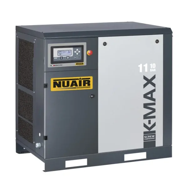 Compresseur d'air à vis à entraînement direct K-MAX 15CV, 10 bar - NUAIR 251610IE3NU