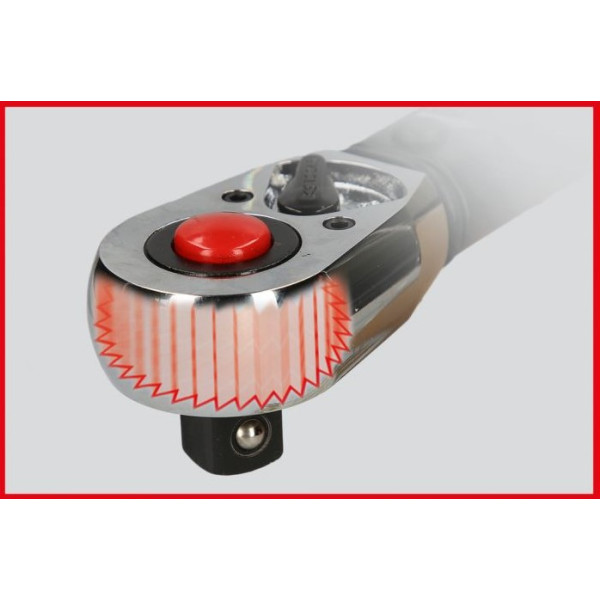 KS Tools - Coffret clé dynamométrique ERGOTORQUEprécision® 1/4'', 5-25 Nm,  32 pcs