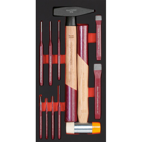 Servante d'atelier BT LINE BT700 8 tiroirs 242 pièces KRAFTWERK 102.470.515