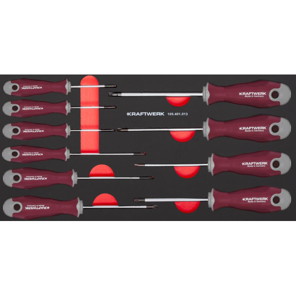 Servante d'atelier BT LINE BT700 8 tiroirs 242 pièces KRAFTWERK 102.470.515