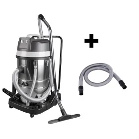 Aspirateur eau et poussiere 2x1000w et flexible 4m