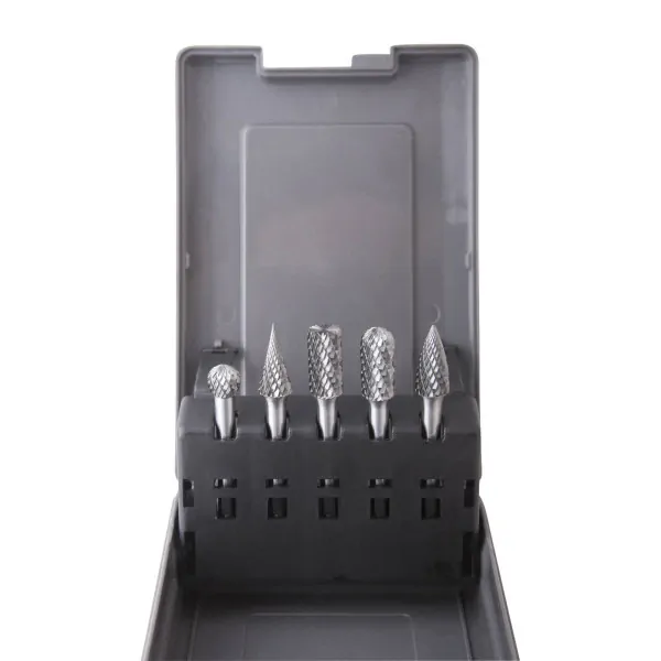 Coffret 5 limes rotatives carbure