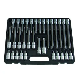 Coffret douilles embouts torx 1/2" (32 pcs)