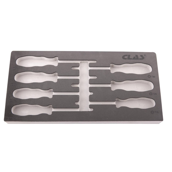Mousse insert tournevis torx t10-40 (7 pcs)