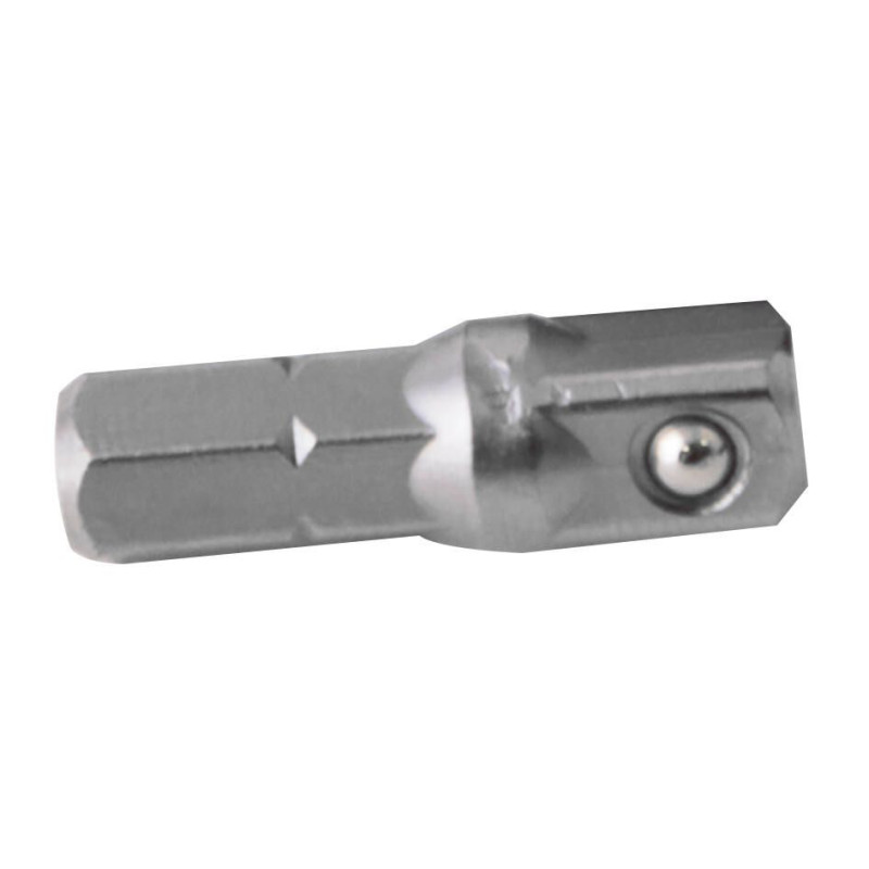 Adapter 1/4 Zoll Sechskant Auf 1/4 Zoll Vierkant – Länge 25 Mm, OS 3255 (CLAS Marke)