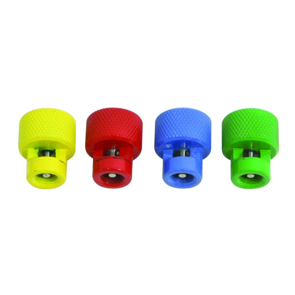 Jeu de 4 embouts purgeurs de pneus valves tpms