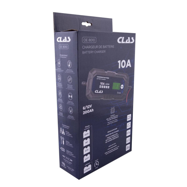 Chargeur de batterie 10a