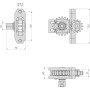 Outil de rotation volants moteurs iveco