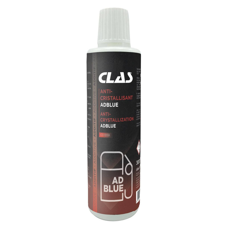 CLAS Equipements Additif Anti-cristallisant AdBlue 300ml - CO 1059 :  : Auto et Moto