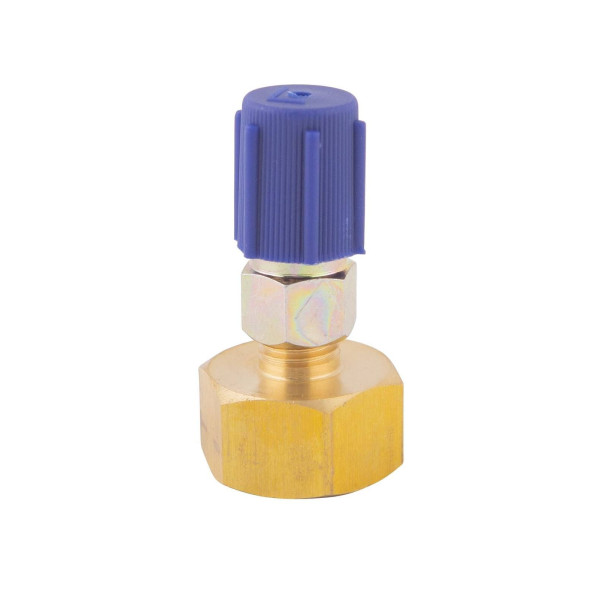 Adaptateur universel bouteille consignee r134a bp