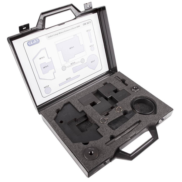 Coffret Calage BGS 62616 Pour Moteurs BMW Diesel - 13 Outils Professionnels