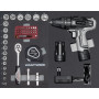 Coffret à outils 97 pcs avec perceuse visseuse KRAFTWERK 202.147.200