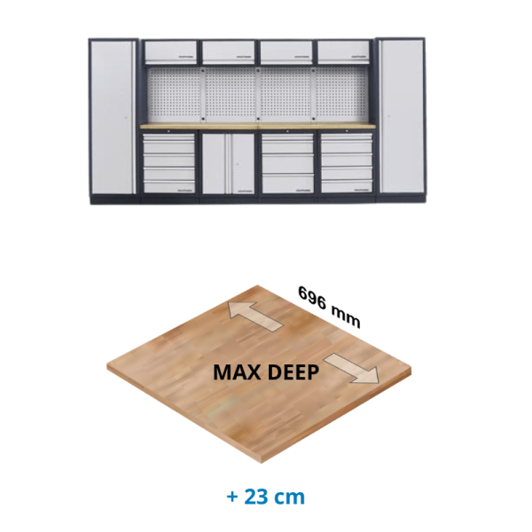 MOBILIO mobilier d'atelier 6 éléments Max deep KRAFTWERK 3964C-EX