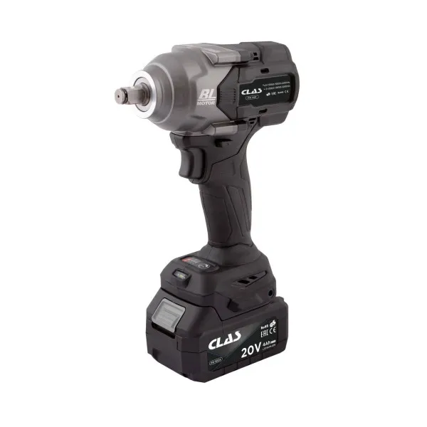 Boulonneuse 1/2" 1080nm 20v brushless + 2 batteries 4ah + chargeur