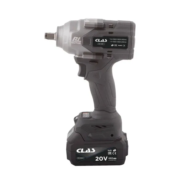 Boulonneuse 1/2" 1080nm 20v brushless + 2 batteries 4ah + chargeur