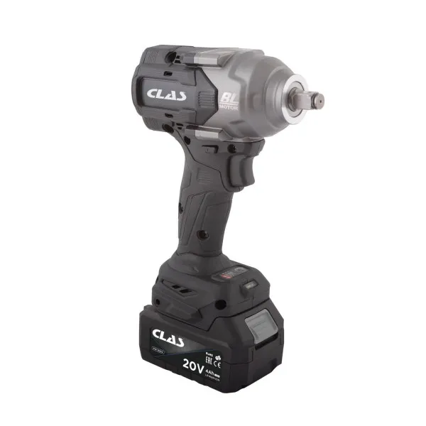 Boulonneuse 1/2" 1080nm 20v brushless + 2 batteries 4ah + chargeur