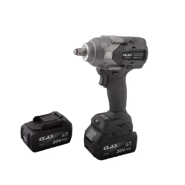 Boulonneuse 1/2" 1080nm 20v brushless + 2 batteries 4ah + chargeur