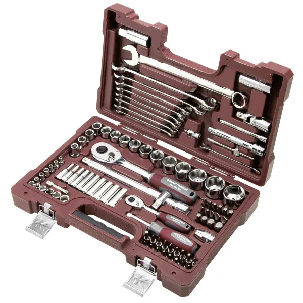 Coffret de Douilles 1/4" & 1/2" 93 Pièces 204.203.601 Kraftwerk