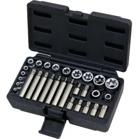 Coffret de douilles et douilles tournevis ULTIMATE 1/4", 3/8", 1/2", 30 pcs KS TOOLS 922.4300 