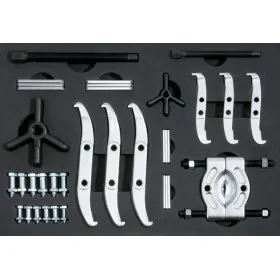 Coffret d'extracteurs 2 et 3 griffes 4’’ et 6’’ et décolleur de roulements KS TOOLS 700.1100 